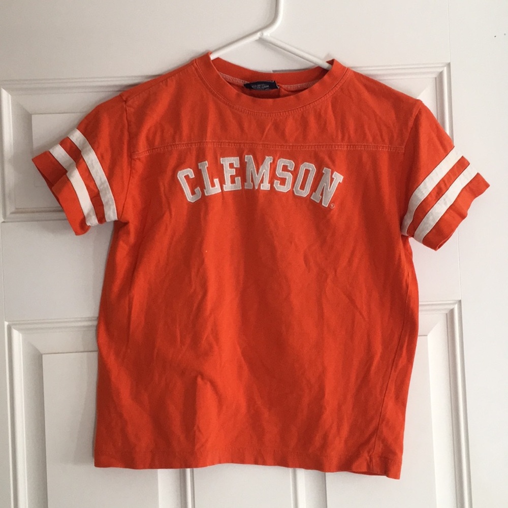 Clemson Tigers Youth Shirt Retro Look. Small.